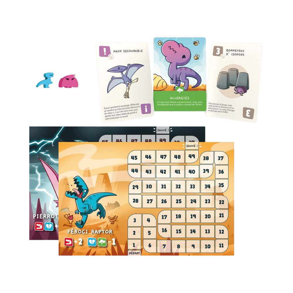 Happy Little Dinosaurs: ext. 5-6 joueurs (FR) JEUX - Ambiance-Party