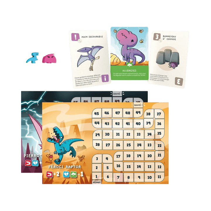 Happy Little Dinosaurs: ext. 5-6 joueurs (FR) JEUX - Ambiance-Party