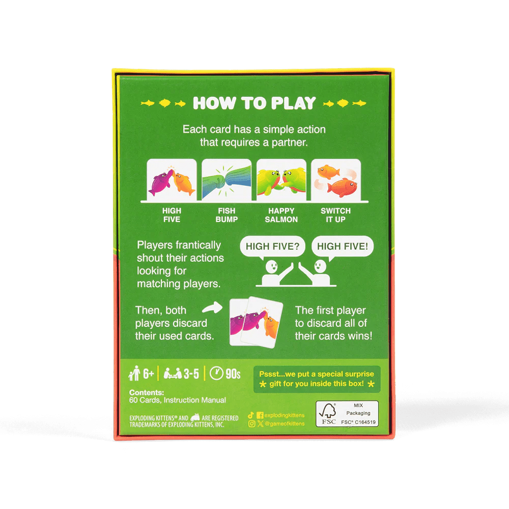 Happy Salmon Grab & Game (EN) JEUX - Ambiance-Party
