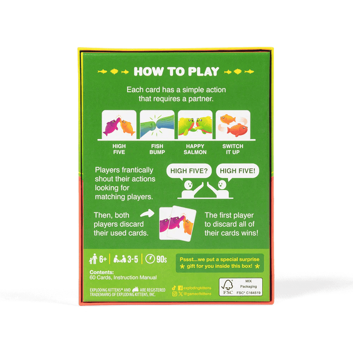 Happy Salmon Grab & Game (EN) JEUX - Ambiance-Party