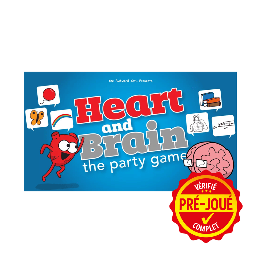 Heart and Brain the party game (pré-joué) (EN) BAZAR - Bazar - Ambiance (party)