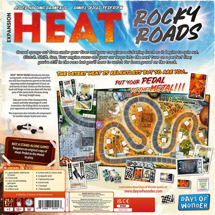 Heat - Pedal to the Metal: Rocky Roads (EN) JEUX - Famille
