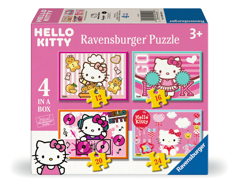 Hello Kitty (12/16/20/24pcs) CASSE-TÊTE - 2 - 24 morceaux
