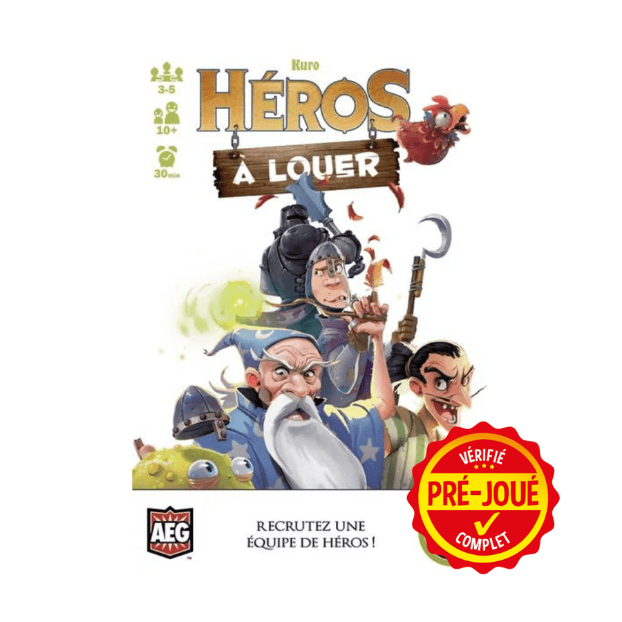 Héros à louer [pré-joué] (FR) BAZAR - Bazar - Famille