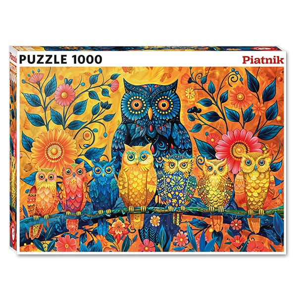 Hiboux (1000 pcs) CASSE-TÊTE - 1000 morceaux