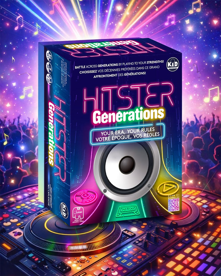 Hitster Générations - Jeu de party musical (ML) JEUX - Ambiance-Party