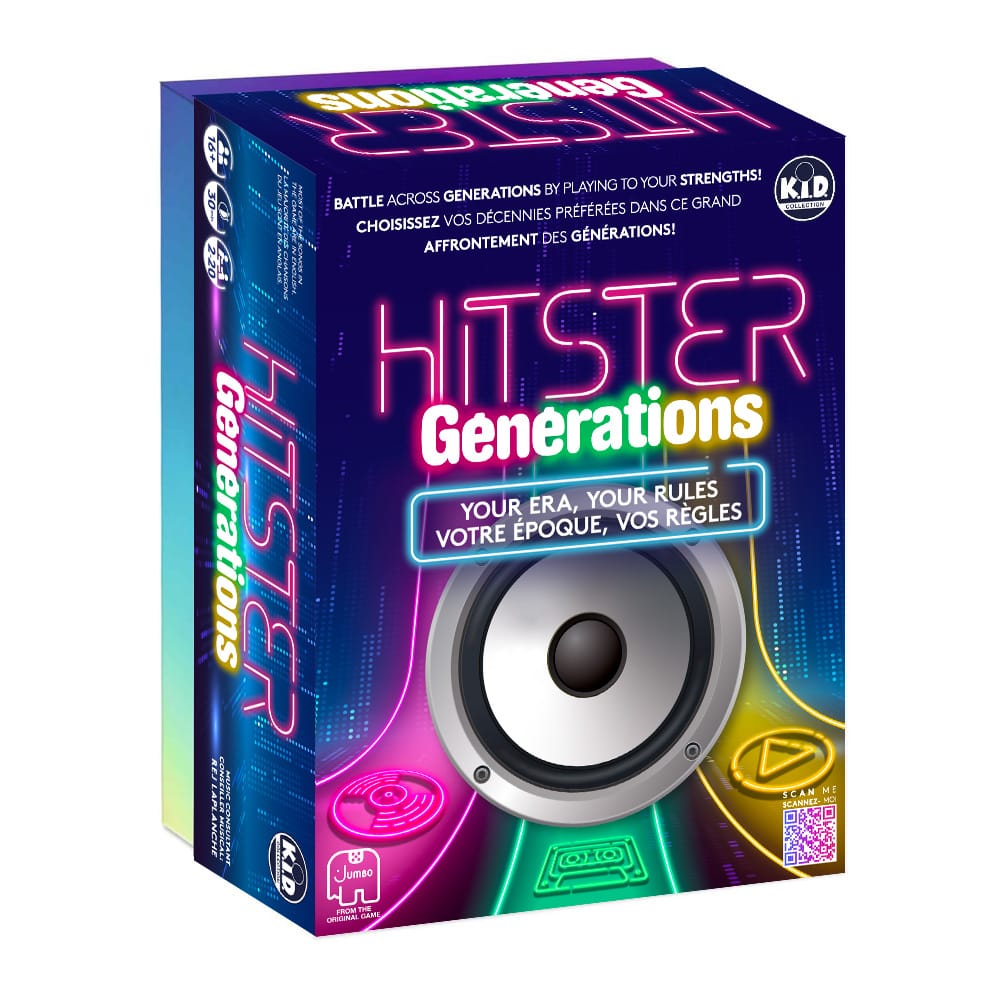 Hitster Générations - Jeu de party musical (ML) JEUX - Ambiance-Party