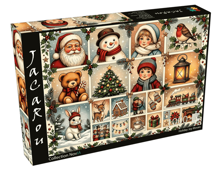 Holiday Joy Mosaic (1000 pcs) CASSE-TÊTE - 1000 morceaux