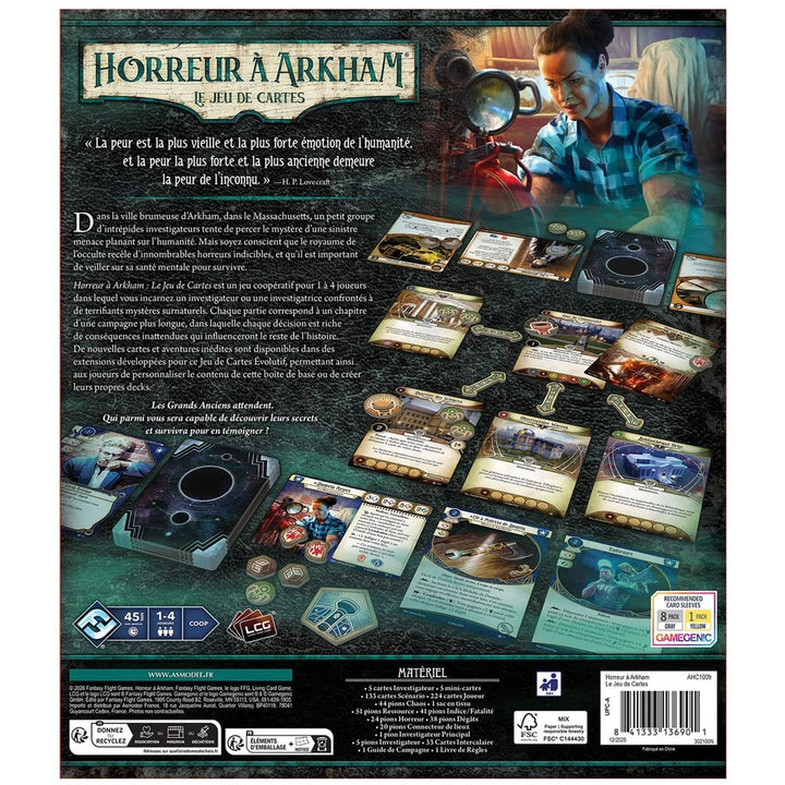 Horreur à Arkham JCE: Boîte de base (2026) (FR) JEUX - Coopératifs