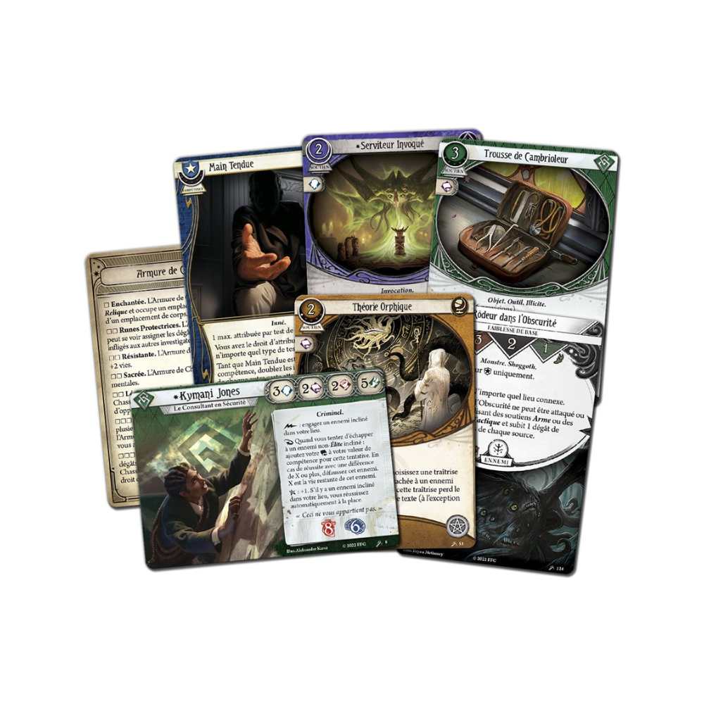 Horreur à Arkham JCE: Les clefs écarlates - Extension investigateurs (FR) JEUX - Coopératifs