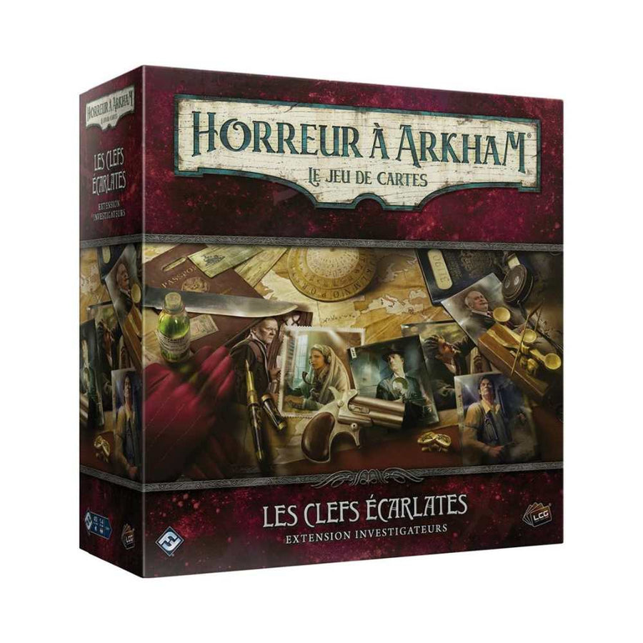 Horreur à Arkham JCE: Les clefs écarlates - Extension investigateurs (FR) JEUX - Coopératifs