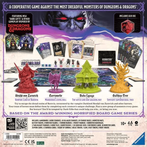 Horrified: Dungeons &amp; Dragons Ravenloft (EN) JEUX - Coopératifs