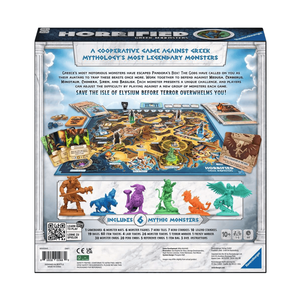 Horrified - Greek Monsters (EN) JEUX - Coopératifs