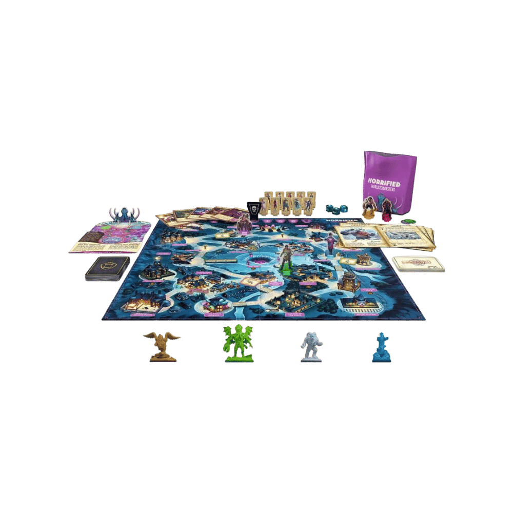 horrified: world of monsters Horrified World of Monsters a cooperative board game