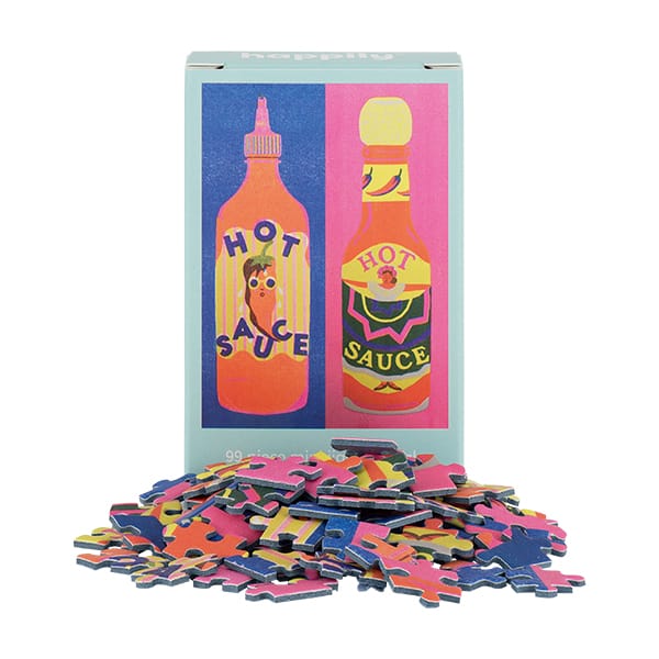 Hot sauce (99 pcs MINI) CASSE-TÊTE - 100 - 150 morceaux