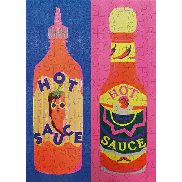 Hot sauce (99 pcs MINI) CASSE-TÊTE - 100 - 150 morceaux
