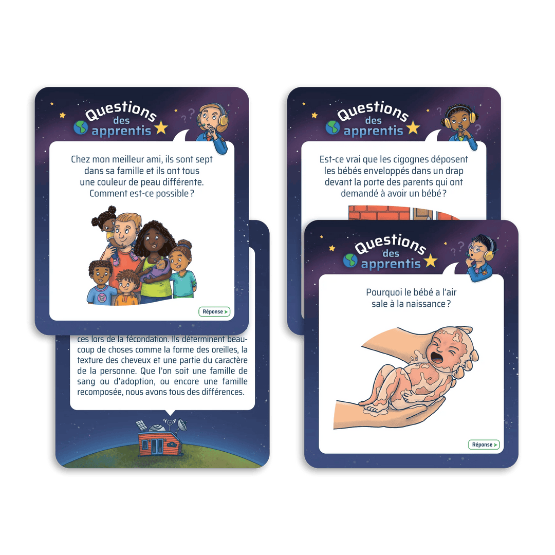 Houston, comment fait-on les bébés? (FR) JEUX - Éducatif