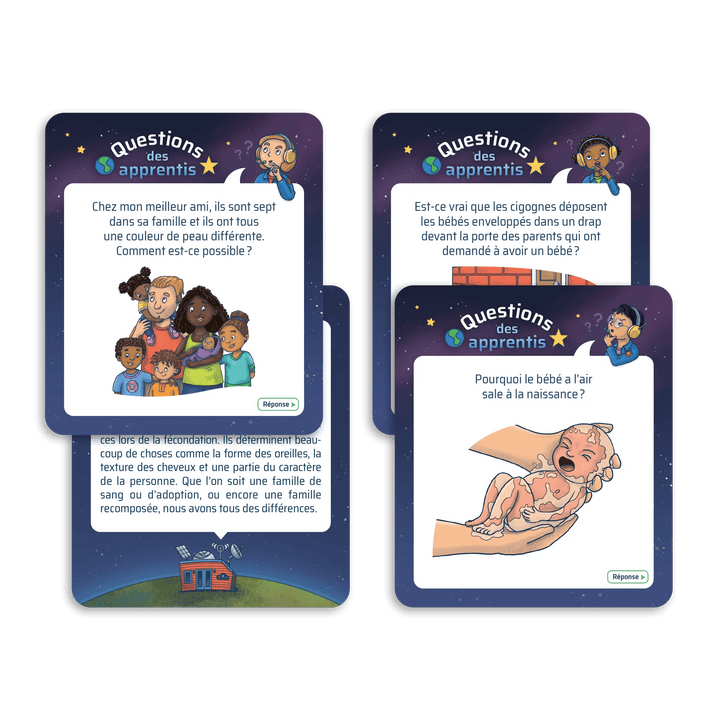 Houston, comment fait-on les bébés? (FR) JEUX - Éducatif