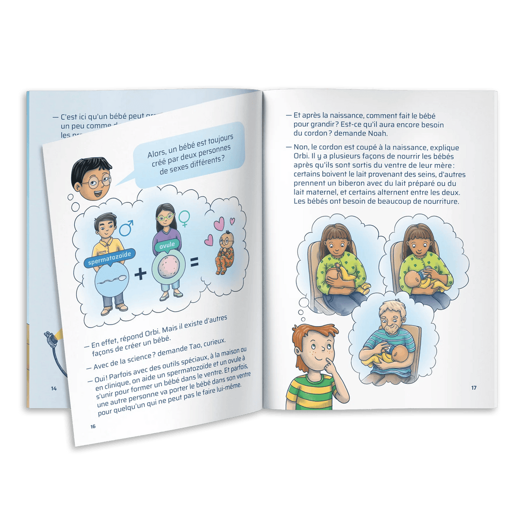 Houston, comment fait-on les bébés? (FR) JEUX - Éducatif