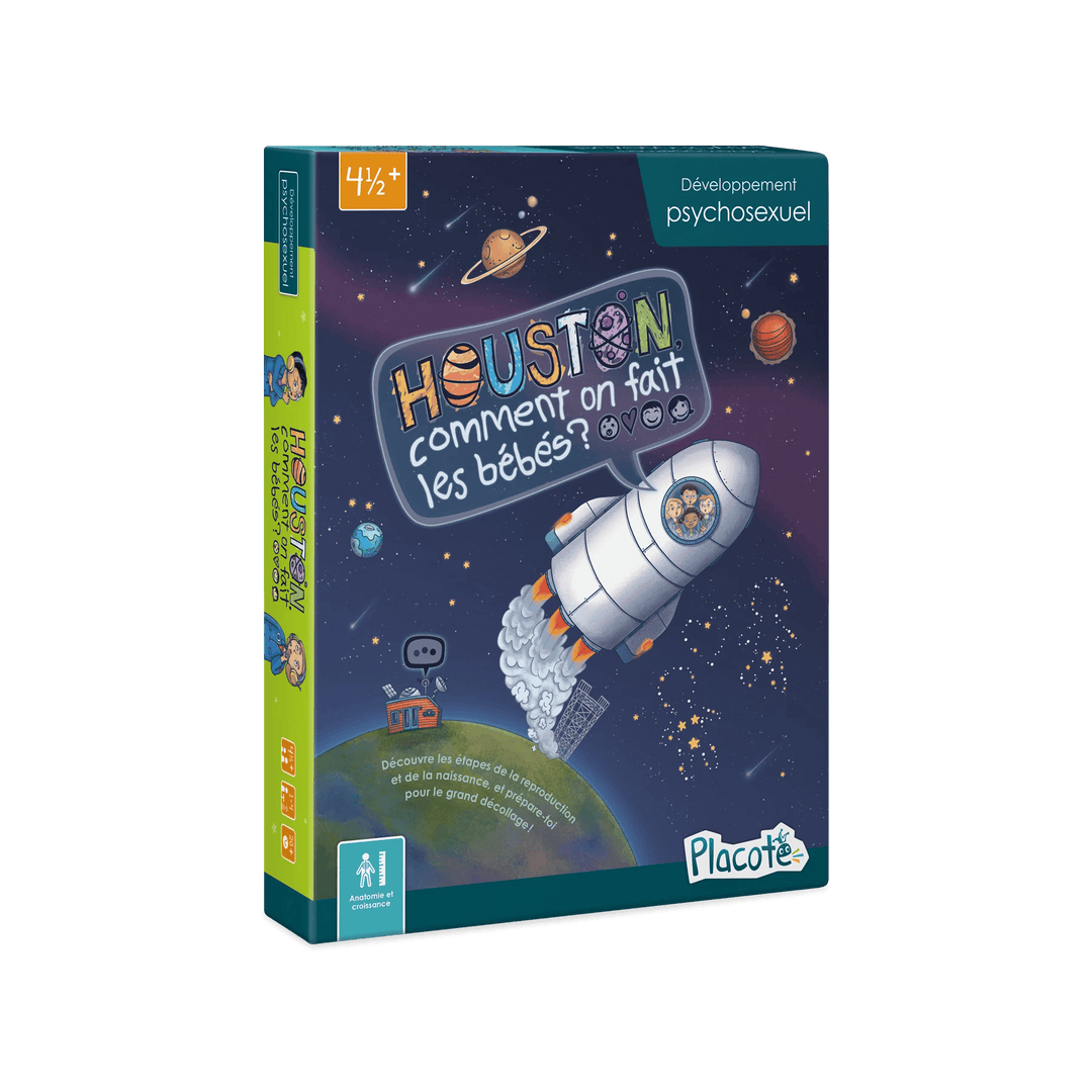 Houston, comment fait-on les bébés? (FR) JEUX - Éducatif