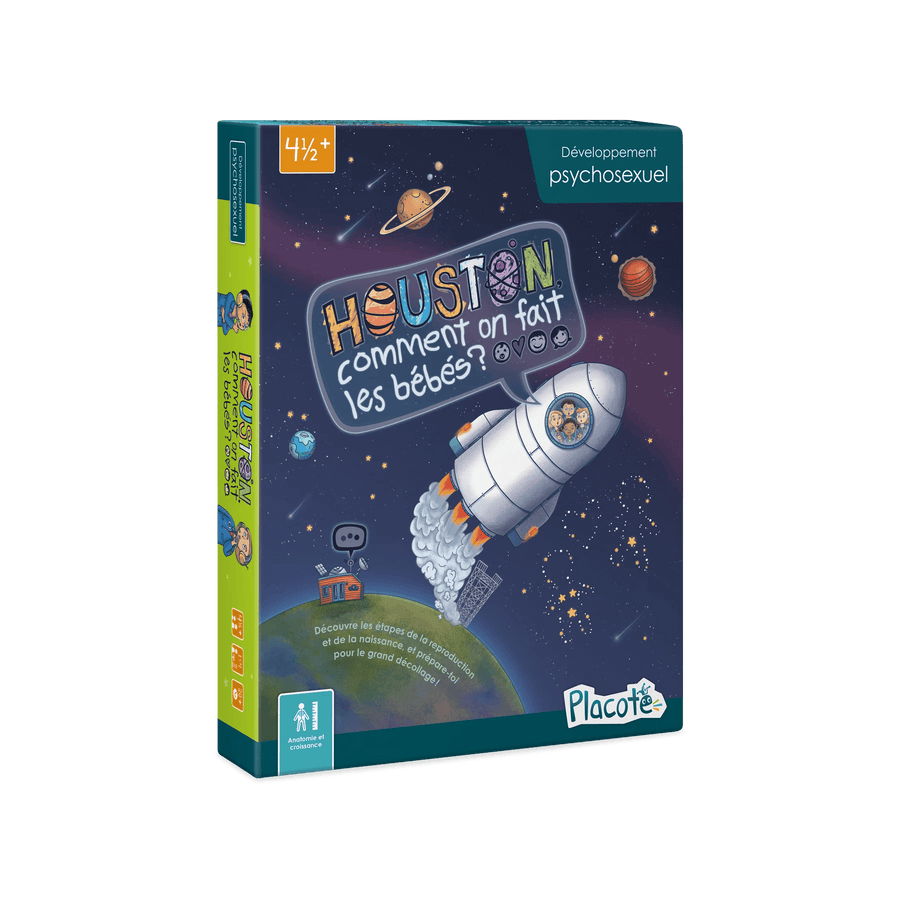 Houston, comment fait-on les bébés? (FR) JEUX - Éducatif