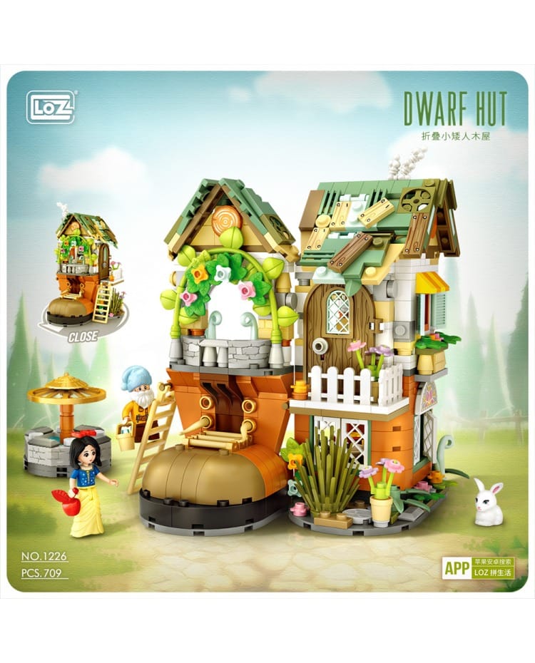 Hutte du nain (704pcs) PASSE-TEMPS - Jouets - Jouets Construction