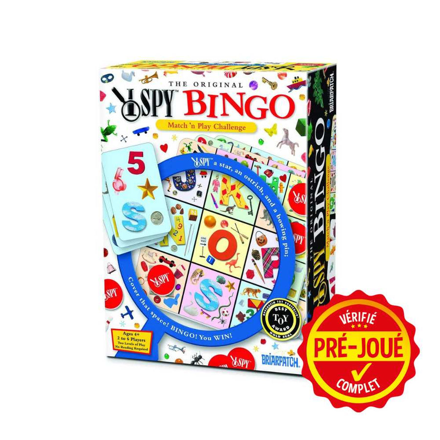I spy bingo (pré-joué) (EN) BAZAR - Bazar - Enfants