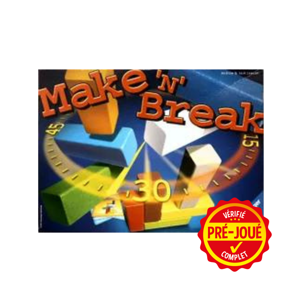 Make 'n' break [pré-joué] (ML)