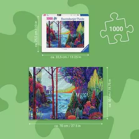 Indigo Forest (1000 pcs) CASSE-TÊTE - 1000 morceaux