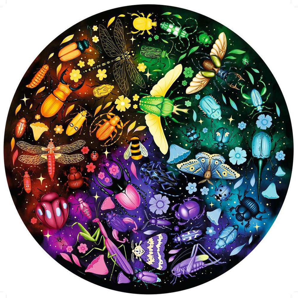 Insects pc (500 pc Round) CASSE-TÊTE - 400 - 550 morceaux