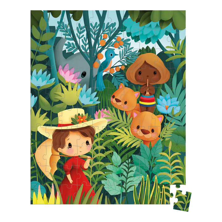 Inspiré De Rousseau (100pcs) CASSE-TÊTE - 100 - 150 morceaux