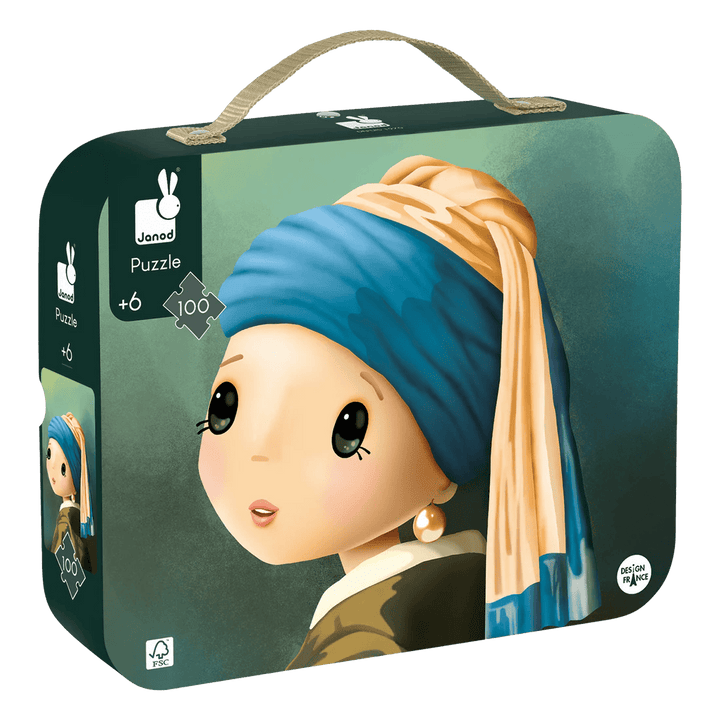 Inspiré De Vermeer (100pcs) CASSE-TÊTE - 100 - 150 morceaux