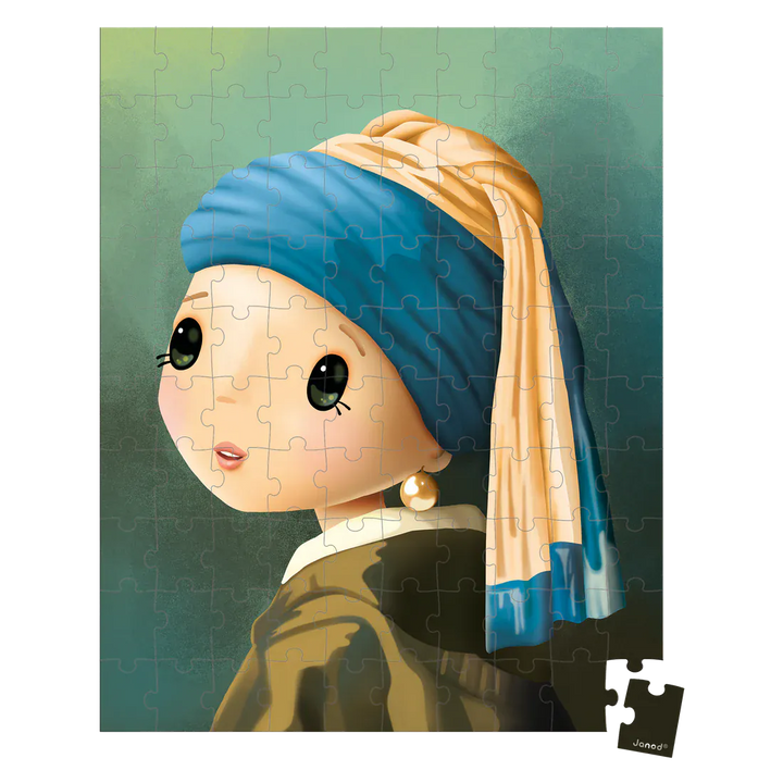 Inspiré De Vermeer (100pcs) CASSE-TÊTE - 100 - 150 morceaux
