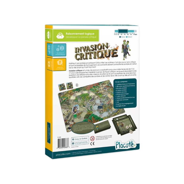 Invasion critique (FR) JEUX - Éducatif
