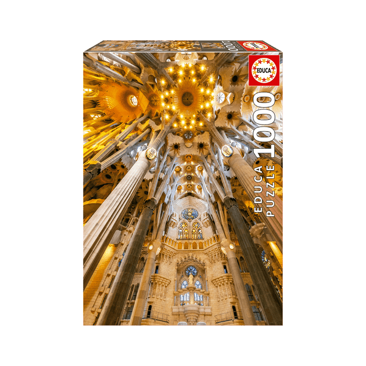 Intérieur de la Sagrada Familia  Sagrada Familia interior Educa Puzzle