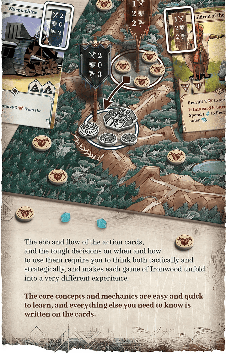 Ironwood (EN) JEUX - Stratégie - Stratégie intermédiaire