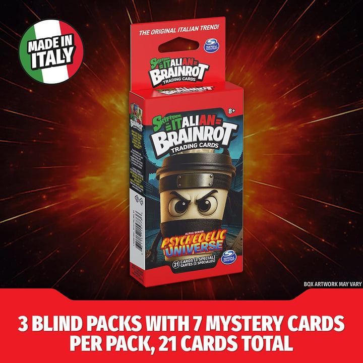 Italian Brainrot - Booster 3-Pack (ML) JEUX - Jeux de cartes