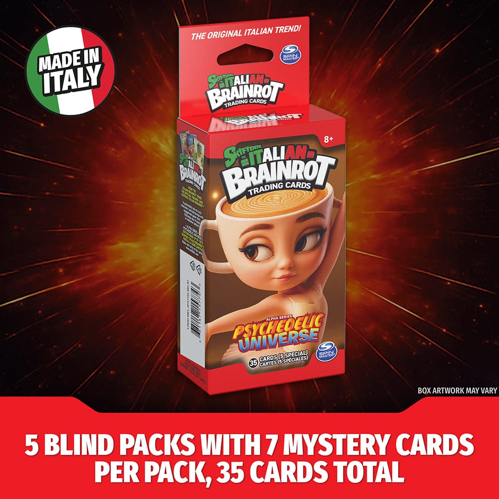 Italian Brainrot - Booster 5-Pack (ML) JEUX - Jeux de cartes