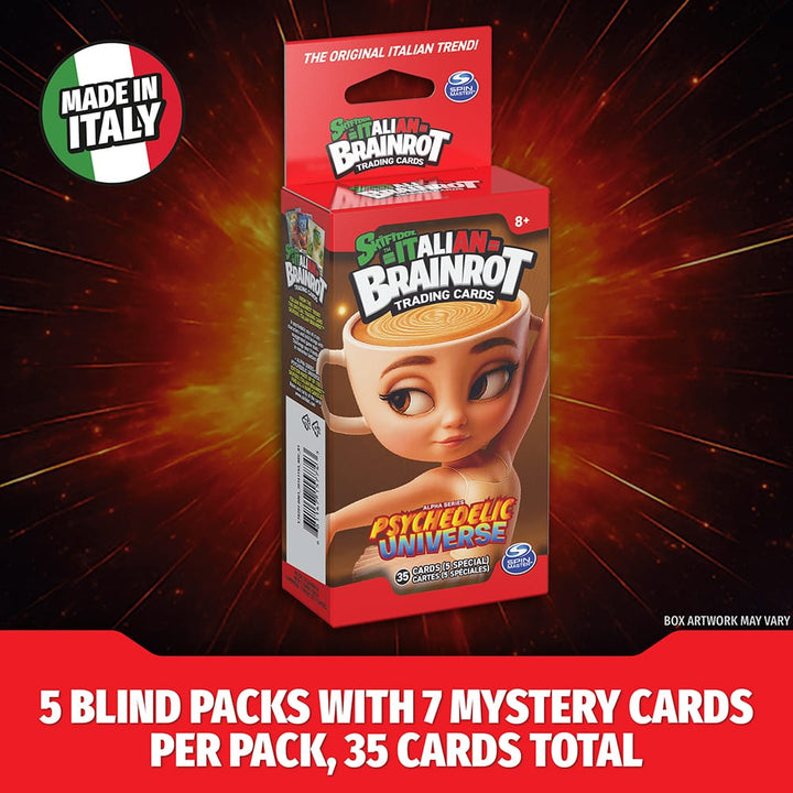 Italian Brainrot - Booster 5-Pack (ML) JEUX - Jeux de cartes