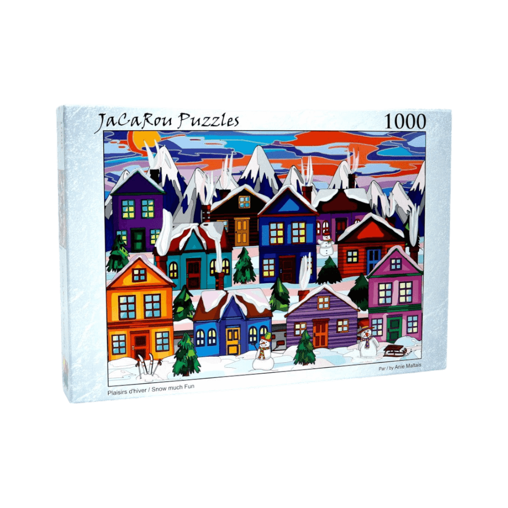 Plaisirs d'hiver | Snow Much Fun casse-tête JaCaRou puzzle