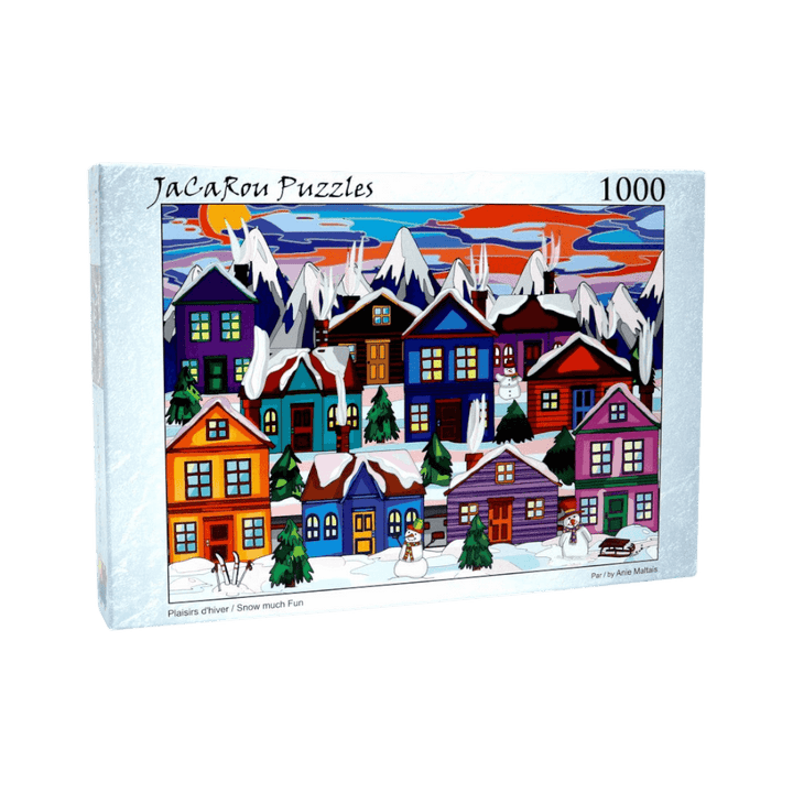 Plaisirs d'hiver | Snow Much Fun casse-tête JaCaRou puzzle