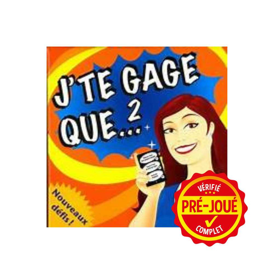 J'te gage que 2 (pré-joué) (FR) BAZAR - Bazar - Ambiance (party)