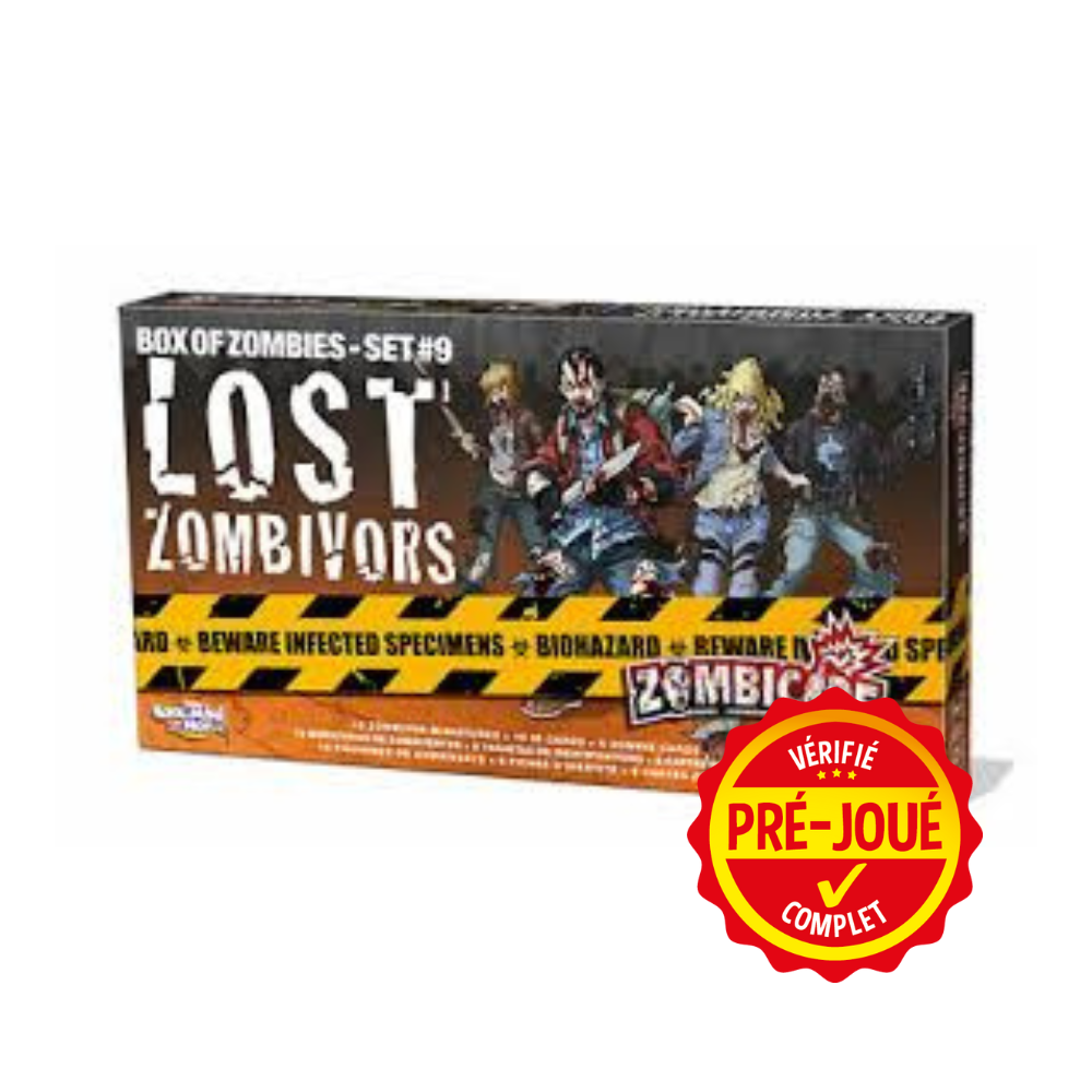 Zombicide Box of Lost Zombivors set # 7 [pré-joué] (ML)