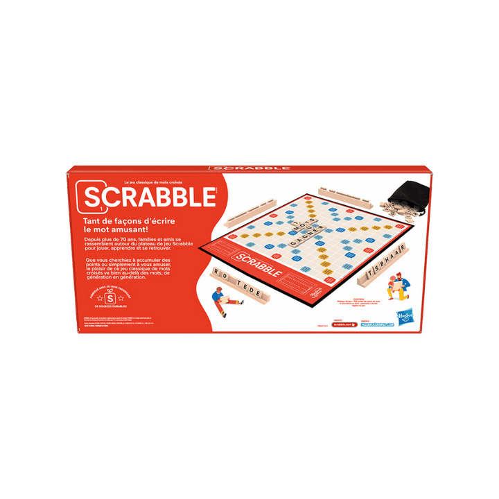 Scrabble, jeu de société familial - Achat en ligne à L'As des jeux