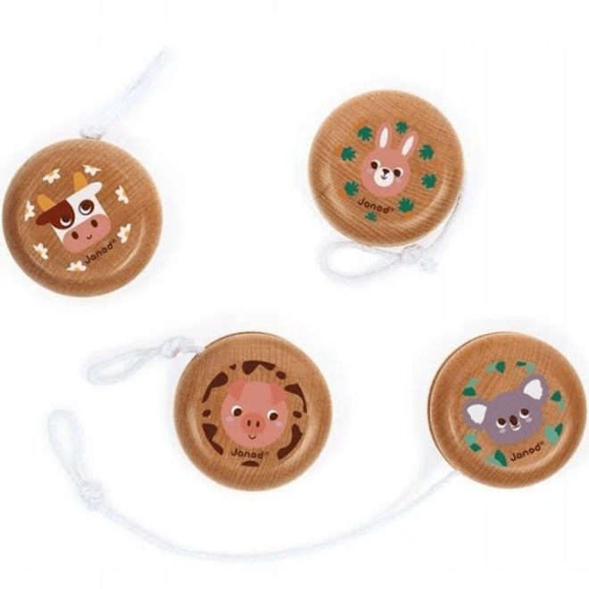 Janod Pocket - Yoyo (vendu 28 Units - 4 Modèles) PASSE-TEMPS - Jouets - Jouets sensoriels & fidget