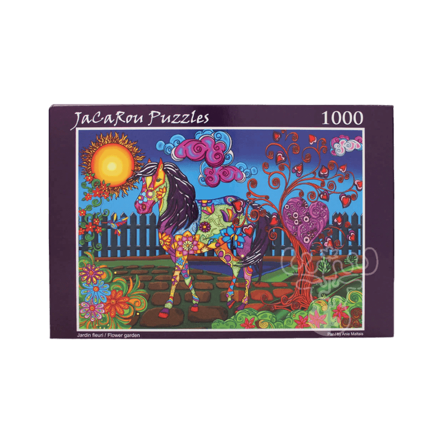 Jardin fleuri | Flower Garden (Puzzle 1000 pcs) CASSE-TÊTE - 1000 morceaux