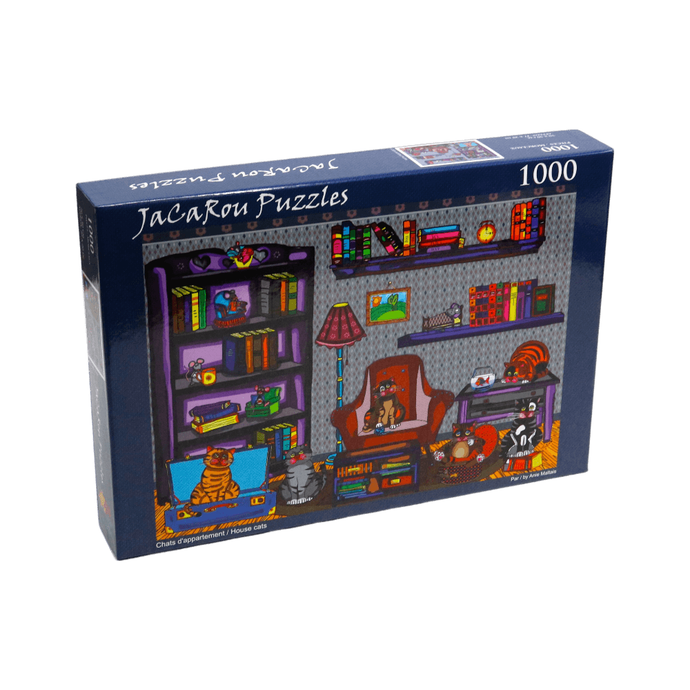 Chats d'appartement casse-tête JaCaRou| House Cats JaCaRou Puzzle