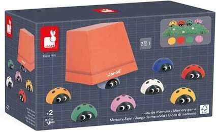 Jeu de Mémoire - Coccinelles (ML) JEUX - Enfants - Enfants 2 ans +