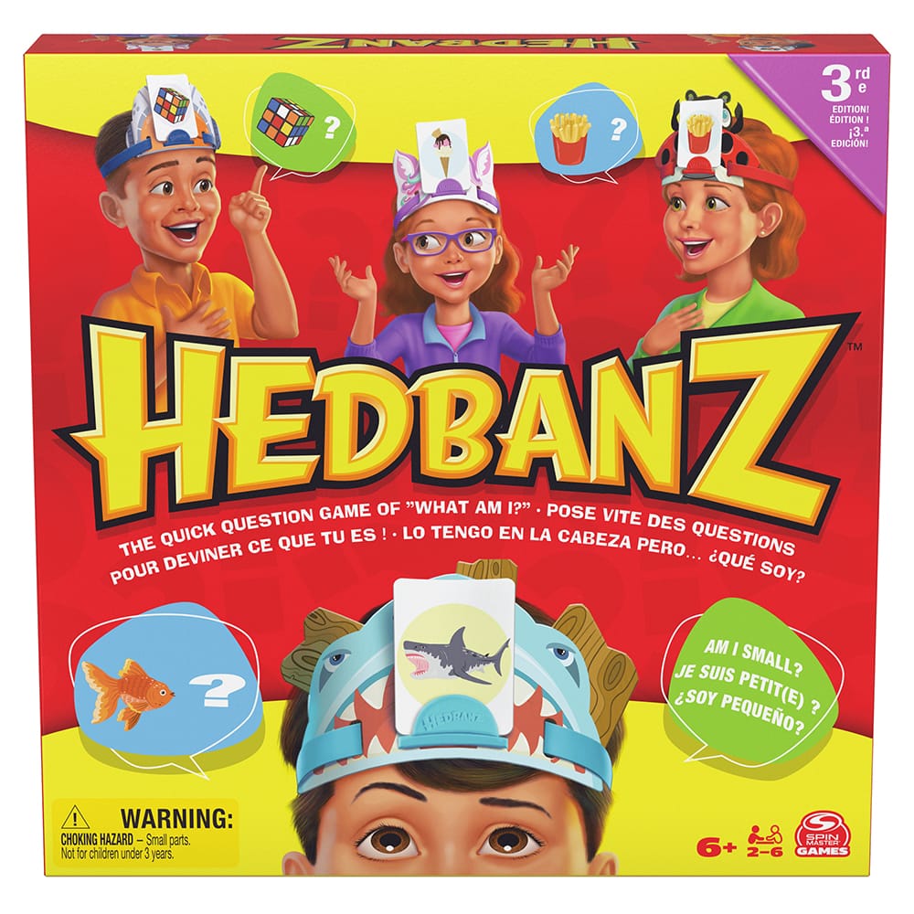 Jeu Hedbanz 3e Edition (ML) JEUX - Famille