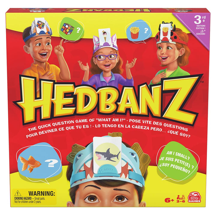 Jeu Hedbanz 3e Edition (ML) JEUX - Famille